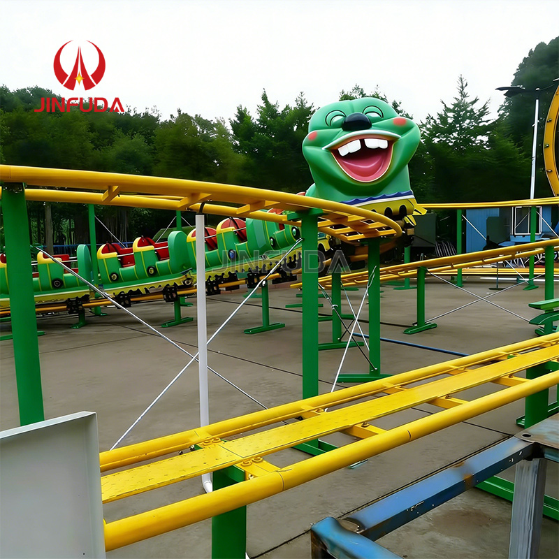スリリングな子供用ジェットコースター販売中体験：高速アドベンチャー