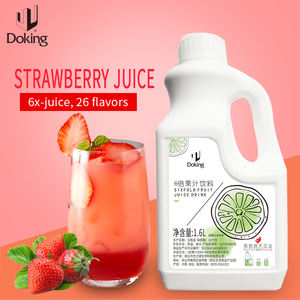 Doking xarope para sabor de frutas, concentrado de suco de frutas, 6 vezes, limão, alta qualidade - Product Image 5