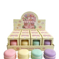 Nouveau Jouet Squishy Créatif Kawaii – Motifs Gâteau, Burger, Frites & Desserts – Amusant Anti-Stress en Caoutchouc à Rebond Lent