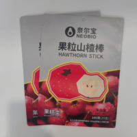 Hawthorn Geconserveerde Fruit Snack Stand-Up Pouch voor Proefpakketten