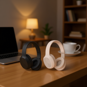 Casco Bluetooth <b>Wireless</b> Headphone 2203 Over Ear Stereo Sound With <b>Mic</b> For Music Calls - Product Image 2