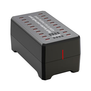 <span class=keywords><strong>Chargeur</strong></span> rapide GaN PD 400W à 20 ports, station de charge USB-C de type C ignifuge 20W pour tablette et téléphone portable, vente en gros - Product Image 4