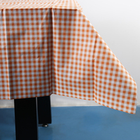 Couverture de table en papier imperméable jetable de haute qualité 50g tissu non tissé écologique personnalisé et linge de table élégant