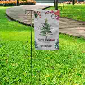 Drapeau de jardin américain pour décoration extérieure, drapeau de jardin personnalisé pour le printemps, drapeau sportif de jardin - Product Image 1