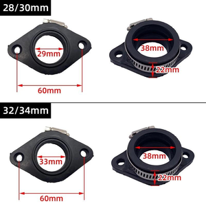 Novo Coletor de Admissão de Plástico para Carburador de 28/30/32/34mm para Adaptador de Entrada de Minibike, Moto de Terra e ATV - Product Image 1