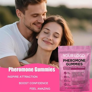 กัมมี่เสริมฟีโรโมนธรรมชาติ - แอล-อาร์จินีนและมาคาเพื่อความมั่นใจทาง<span class=keywords><strong>สังคม</strong></span> - Product Image 1