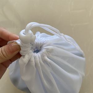 Bolsa de lavado con cordón personalizado de 20 pulgadas, bolsa de lavanderí<span class=keywords><strong>a</strong></span> de malla fina blanca con logotipo, bolsa de lavado de lencerí<span class=keywords><strong>a</strong></span> de <span class=keywords><strong>entrega</strong></span> rápida - Product Image 5