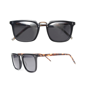 Vente chaude Logo Personnalisé Carré Femmes Hommes lunettes de soleil à <span class=keywords><strong>Monture</strong></span> En Acétate - Product Image 6