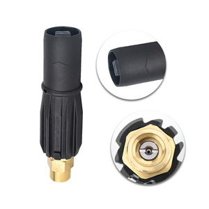 Mingou Pressure Washer Foam Nozzle 3300Psi <b>Plastic</b> Copper Car Wash Degreasing High Pressure <b>Cleaner</b> - Product Image 4