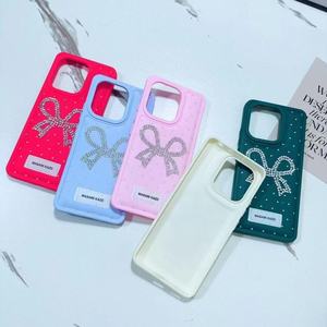 Funda de Teléfono BAILI de Fábrica 2025, la Más Vendida, de Bajo <span class=keywords><strong>Precio</strong></span>, Hermosa, con Diseño de Mariposa de Diamantes, Color Suave, Resistente a Golpes, para Iphone/OPPO/Tecno - Product Image 2