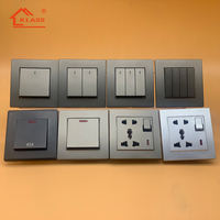 Prise murale électrique 13A/16A 220V blanche, norme britannique CE, avec interrupteur à bouton-poussoir, SDK gratuit – Vente chaude