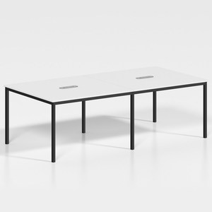Mesa de Conferencia Rectangular Moderna para Oficina, Reuniones y Capacitación, Estable, de Alta Calidad, Venta Directa de Fábrica - Product Image 5