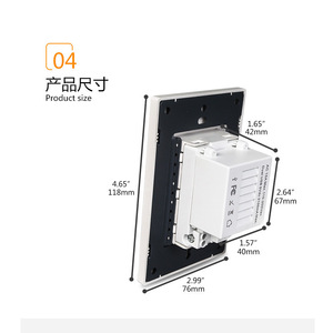 Smart <b>Socket</b> Us Standard 2.1A <b>Usb</b> Wall Mount <b>With</b> Wi Fi For Foreign Trade - Product Image 2