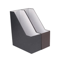 Organizador plegable A4 para revistas, caja de cartón para limar archivos