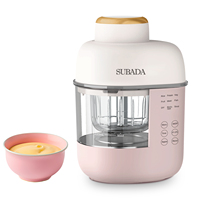 Blender Pembuat Makanan Bayi Siap Kirim dengan Wadah Kaca Food Grade, Program Memasak Multi Preset, Pengolah Makanan Bayi Tersertifikasi CE