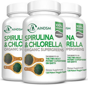 แคปซูลซอฟต์เจลสาหร่ายสไปรูลิน่าและคลอเรลล่า ดีไซน์ใหม่ล่าสุด แคปซูลสาหร่ายสไปรูลิน่าออร์แกนิก แคปซูลสไปรูลิน่าช่วยดีท็อกซ์และเสริมภูมิคุ้มกัน - Product Image 2