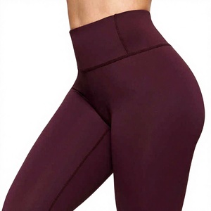 Leggings Deportivos Modernos para Mujer, Casuales, Sólidos, a la Moda, Sin Costuras, de Cintura Alta, Elásticos, Antibacterianos, para Yoga, Gimnasio, Correr - Product Image 6