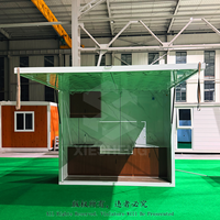 Cuisine extérieure modulaire préfabriquée en conteneur, unité de cuisine en conteneur, barbecue pour jardin, cour, villa, hôtel