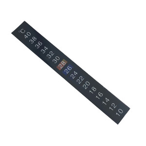 Termômetro lcd adesivo de 10-40 centímetros, tira adesiva para colar vinho, cerveja, aquário, janela de fermentação - Product Image 4
