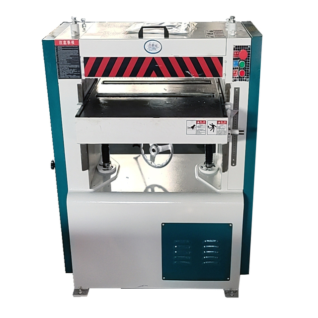China New Wood Thickness Planer Machine with Engine Motor 3kW Power 380V Voltage 440mm Max Planing Width Sliding Table Equipped