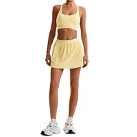 Jupe de golf et de tennis pour femmes avec poches, ensemble antidérapant pour le badminton, le fitness, la course en plein air et le yoga
