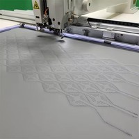 Machine à coudre et à perforer le cuir automobile CNC pour trou de siège de voiture en tissu