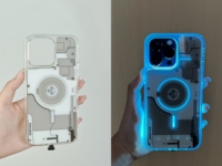 Nouvelles idées de produits 2024 smart phone magnétique iphone étui PC étui lumineux chargeur sans fil couverture pour iphone étuis de téléphone portable