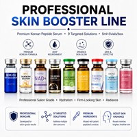Sérum Booster Coréen au Saumon PDRN NAD GHK-Cu pour la Peau, Soin Anti-rides au Cuivre, Ampoules Visage, Kit de Sérums OEM ODM