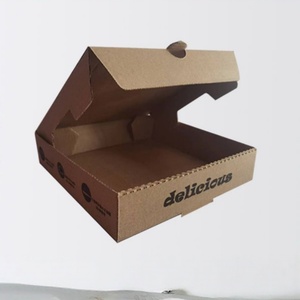 Cajas de Pizza y Sushi Ecológicas Impresas Personalizadas - Laminación Mate, Relieve Brillante, Tamaños/Logotipo Personalizados, Embalaje para Llevar - Product Image 2
