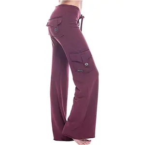 OEM hohe taille Yoga-Hose Hosen-Uniform Hersteller Baumwolle Arbeitskleidung Industrie Arbeitskleidung Jeans Hosen für Damen