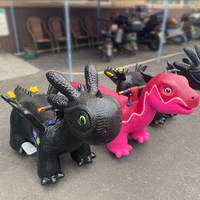 Oyun alanı sikke işletilen dinozor Montable eğlence oyunu yürüyüş Robot Gua Dino elektrikli araba dinozor kostüm sıcak satış açık