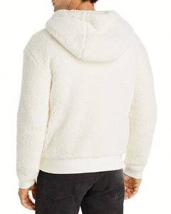 Customized Winter Warm Knit Jacket <b>with</b> <b>Pockets</b> Zipper <b>Cardigan</b> Hoodie - Product Image 3