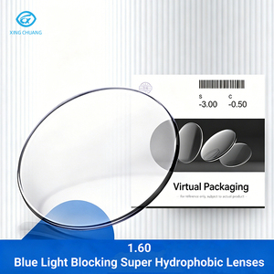 Lentes Ópticas HMC con Bloqueo de Luz Azul de 1.60, para <span class=keywords><strong>Miopía</strong></span>, Presbicia <span class=keywords><strong>y</strong></span> <span class=keywords><strong>Astigmatismo</strong></span> Alto, Gran Venta - Product Image 1