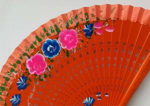 [SOY TU FAN] Amplio Stock, Abanico <span class=keywords><strong>Flamenco</strong></span> Español 100% Pintado a Mano en Madera - Product Image 2