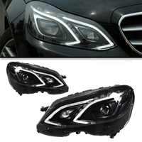 Feux de jour LED modifiés pour voiture, plug-and-play, pour Benz Classe E 2010-2013 W212, mise à niveau des anciens phares vers de nouveaux phares LED