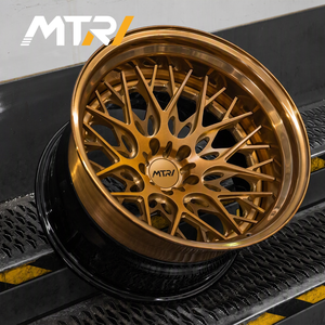 MTRI 2/3 Piece 5x127 5x120.65 5x139.7mm 20 22 24 26 28 30 Inch Floating Spoke Step Lip Forged Wheels for WJ <strong>WK</strong> WK2 UN105 DN C7 - Product Image 1