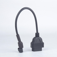 Lanlin OBD2 OBDII 16-Pin auf 3-Pin Adapterkabel für Kymco Motorrad mit 1 Jahr Garantie