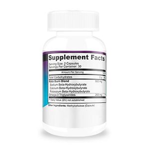 Suplemento Keto de Alta Calidad, Mejora la Dieta Keto, Apoya el Control de Peso para Hombres y Mujeres, Cápsulas Keto, 60 Cápsulas - Product Image 4