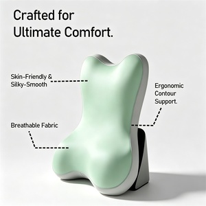 US 2-Piece Pack <b>Soft</b> Quilted Washable Polyester Fiber Adjustable Wedge Reading <b>Pillows</b> with Large Backrest for Sitting Up in Bed - Product Image 5