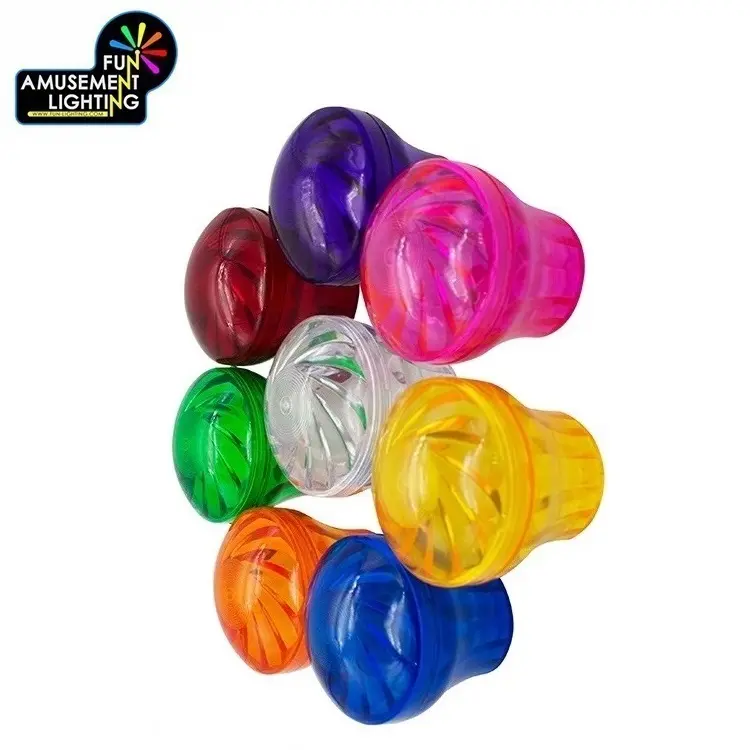 China Supply Multi-colored Amusement Lamp E10 Cabochon Plastic Light Covers