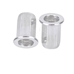 Tuercas Remachables Ciegas de Cabeza Plana, Rosca M5 M6 M8, Acero, Extremo Cerrado - Product Image 3
