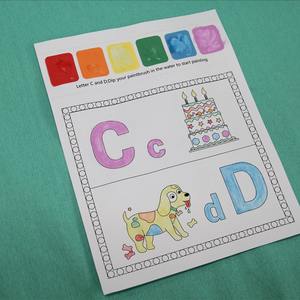 Juego de Libros de Papel para Pintar con Acuarelas y Dibujar Grafitis para Niños con Logotipo Personalizado, 4.5 Pulgadas - Product Image 5
