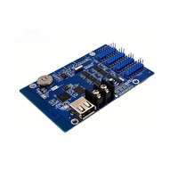 Tarjeta Receptora Inalámbrica WiFi para Teléfono Móvil con Pantalla LED Deslumbrante a Color HD-WF4 WF2 WF1, Controlador HuiDu, Último Modelo, Venta al Por Mayor