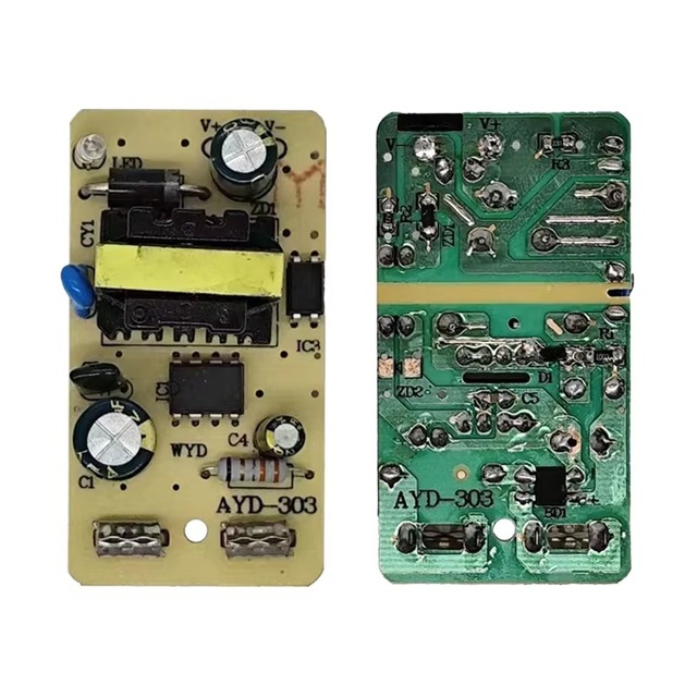 12V 2A OEM Circuit Board PCBA Bare DC Adapter PCB with 12V 2A Capacity