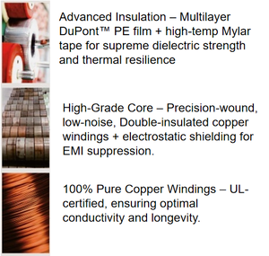Transformateurs toroïdaux sur mesure avec fil de cuivre pur pour équipements industriels et systèmes solaires. - Product Image 4