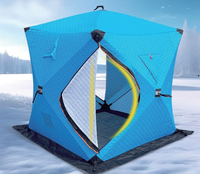 Tente d'hiver portable pop-up pour l'extérieur, tente chaude et épaisse pour l'automne et l'hiver, vente chaude