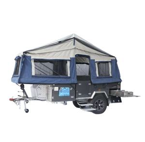 <span class=keywords><strong>Remorque</strong></span> mobile de camping-car hybride de voyage <span class=keywords><strong>Remorque</strong></span> de camping-car pliable avant conçu en usine Camping-car pliable personnalisé - Product Image 4