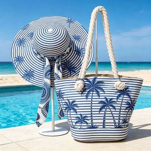 Bolso de Hombro Bohemia de Paja y Piel Sintética con Gran Capacidad, Estilo Bandolera para Playa - Product Image 1