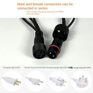 עמיד למים הוביל מחרוזת אור כפול קו גומי כפול ip67 חיצוני נוף הוביל אישור עיטור - Product Image 5