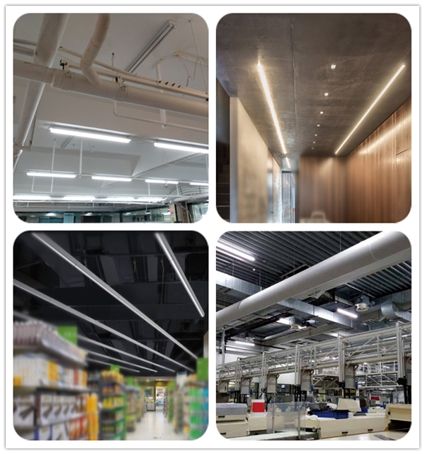 New unique garage light 70w warehouse industrial led tube supermarket hotel low bay vs high bay led light